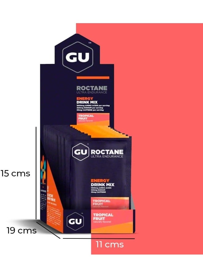 GU Energy Roctane Ultra Endurance Energy Drink Mix, Tropical Fruit - Image 3